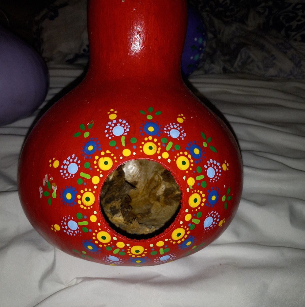 Gourd bird house